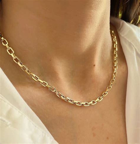 hermes gold chain h necklace|Hermes ever chaine necklace.